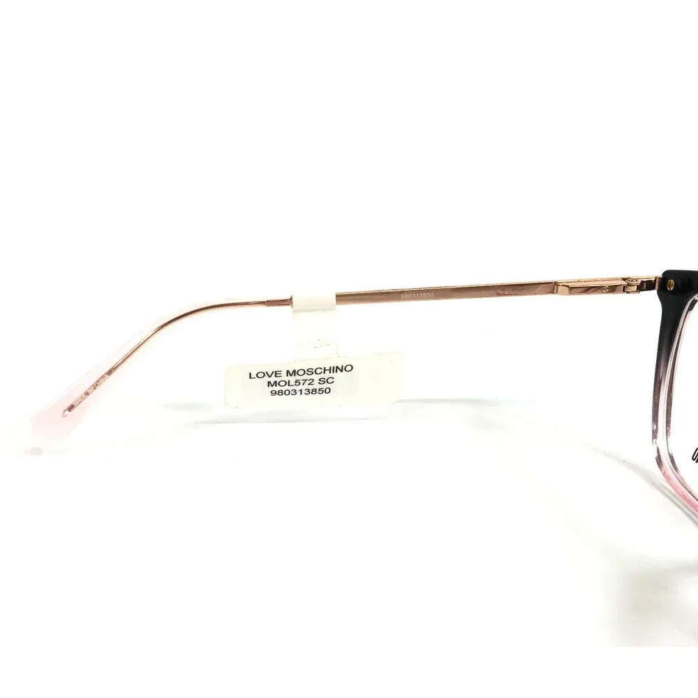Love Moschino Eyeglasses Frames MOL572SAM 03H2 Blackpink Butterfly 53-17-140